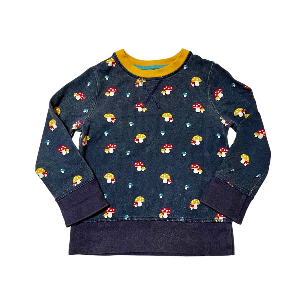 Little Bird Mushroom Print Sweatshirt Size 18-24m